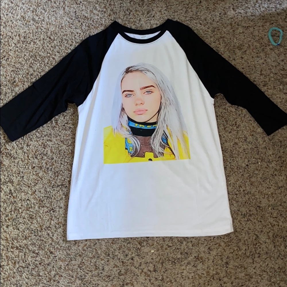 women’s Billie Eilish half sleeved shirt